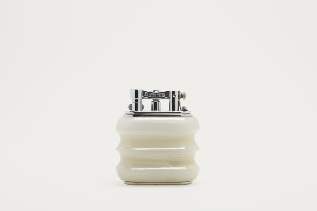 Dunhill White Onyx Table Lighter