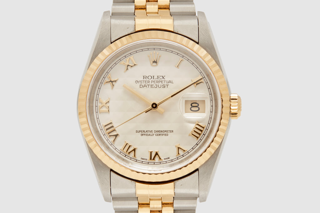 Rolex datejust outlet pyramid dial