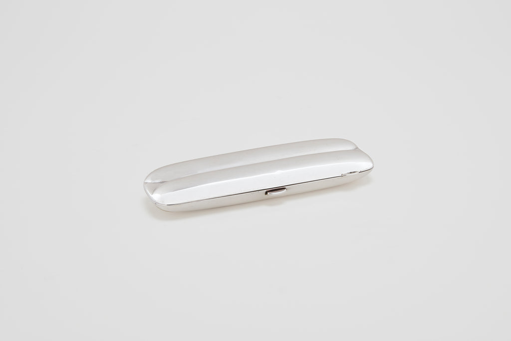 Silver Double Cigar Case