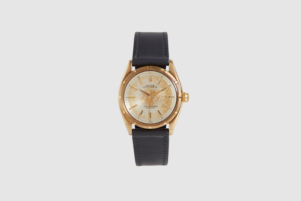 Rolex Oyster Perpetual Engine Turned Bezel 1952