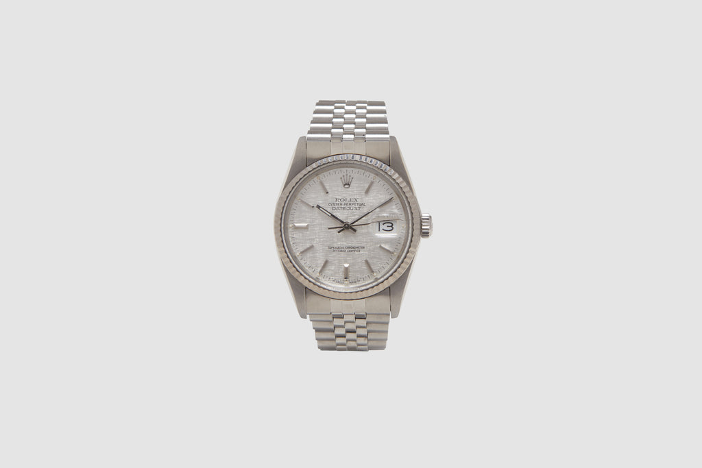 Rolex Oyster Perpetual Datejust with Linen Dial