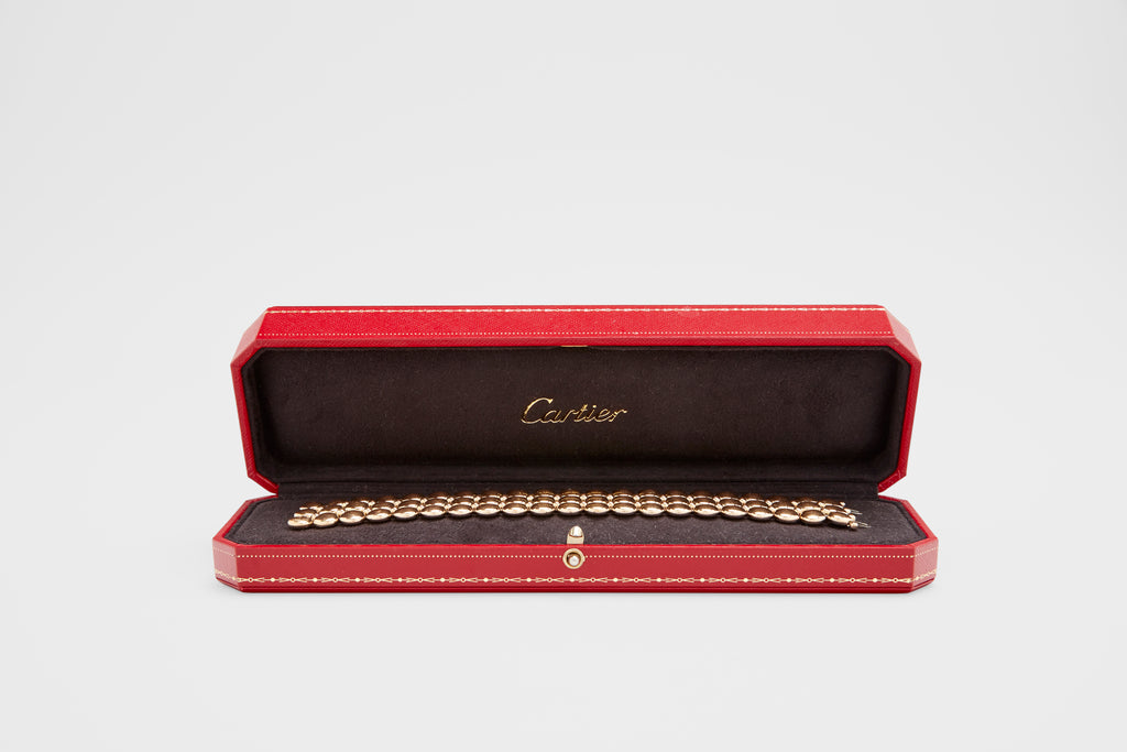 Cartier "Honeymoon" Reversible Gold Bracelet