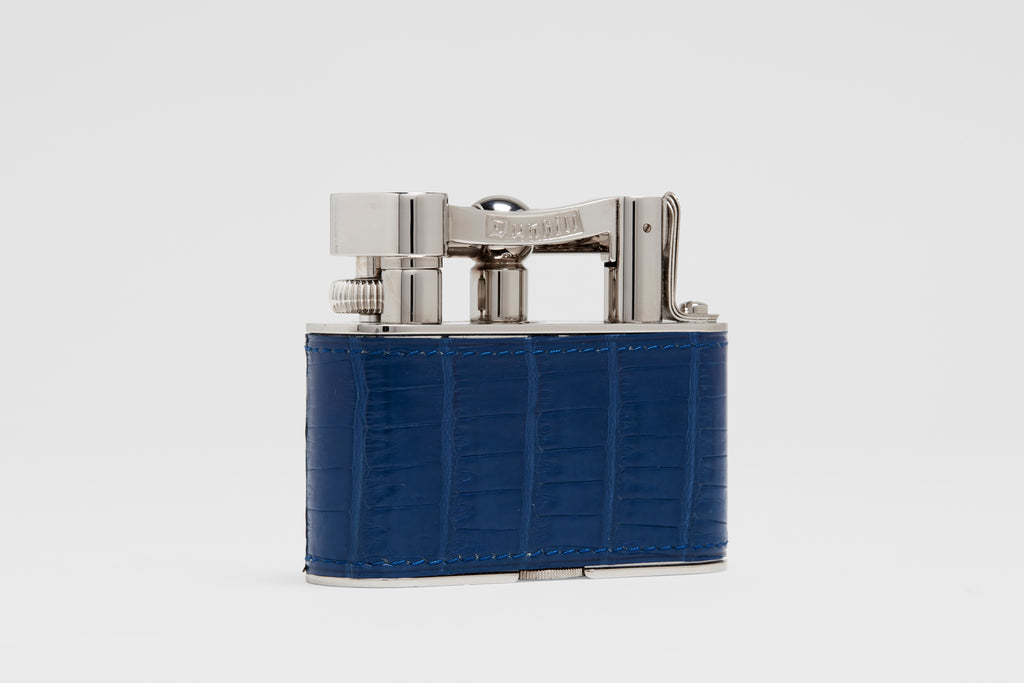 'Half Giant' Alligator Table Lighter by Dunhill