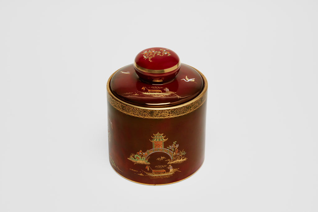 Dunhill Carlton Ware Japanese Tobacco Jar