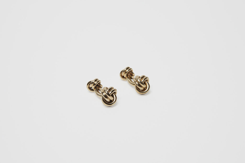 Tiffany Gold Knot Cufflinks