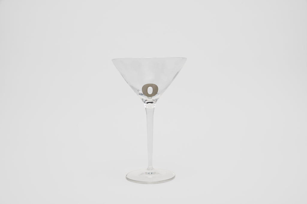 Pair of Kay Rosen Martini Glasses