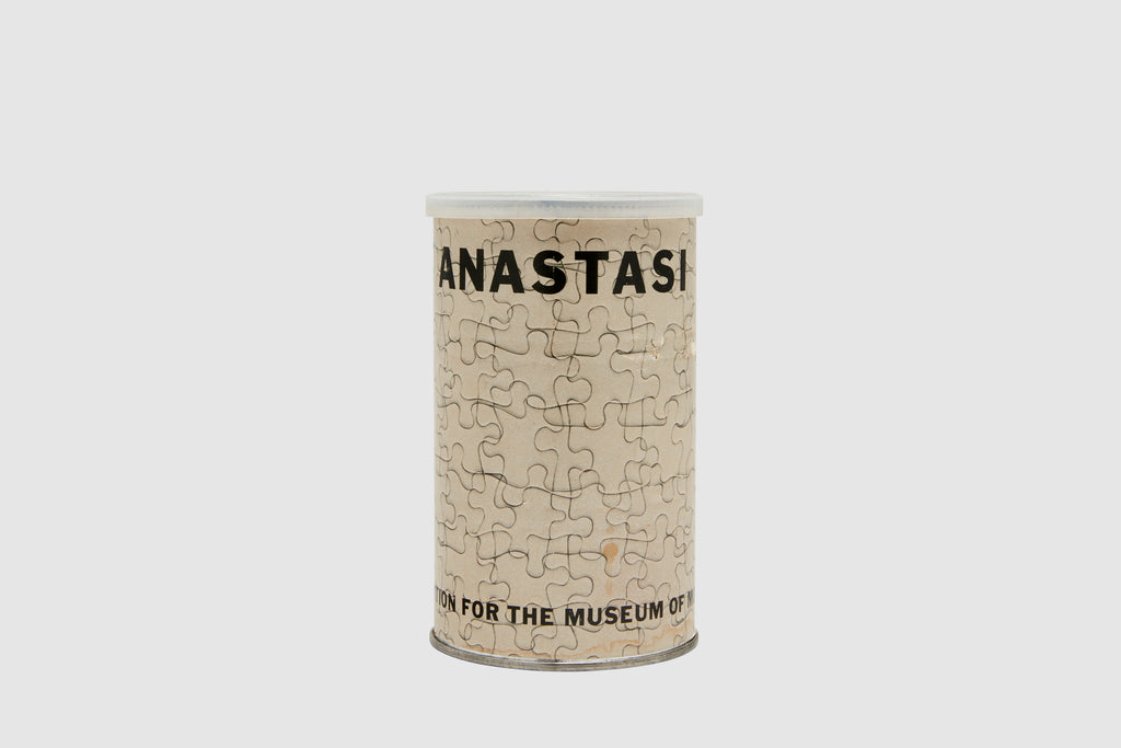 William Anastasi Puzzle for MoMA 1975
