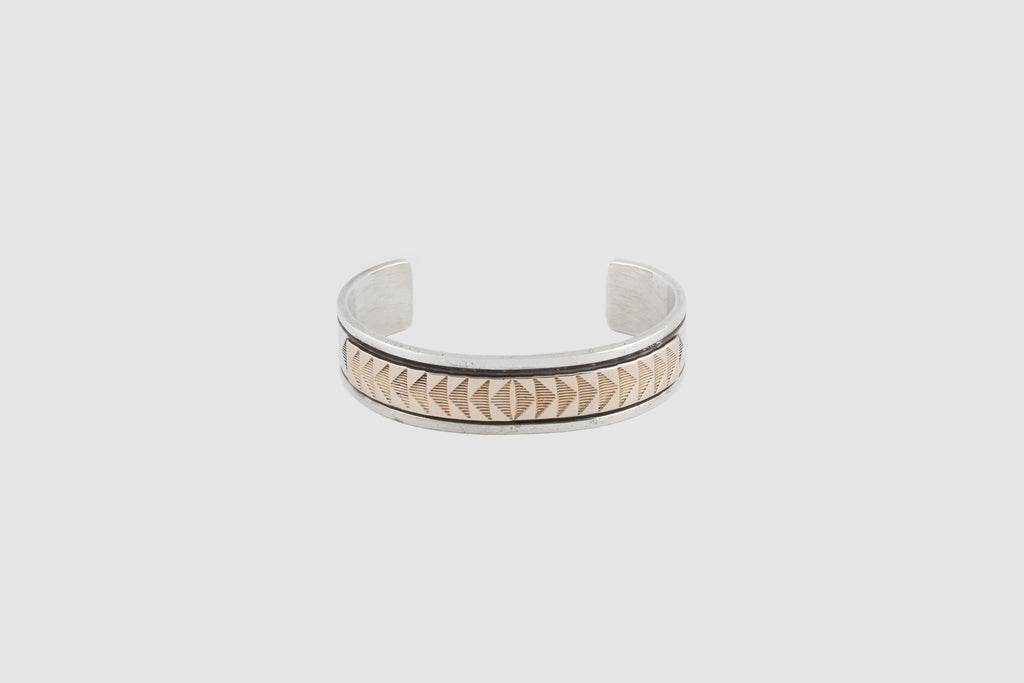Sterling & Gold Cuff